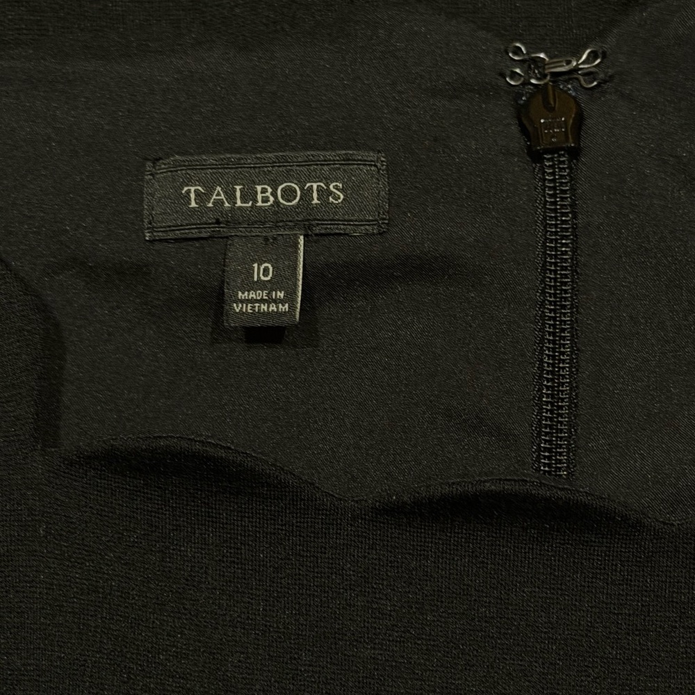 Talbots Black Dress - Picture 4 of 4
